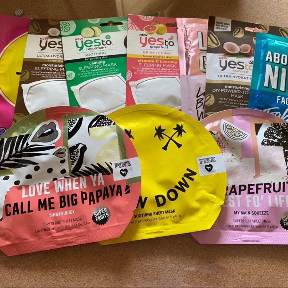 Pink Face Masks